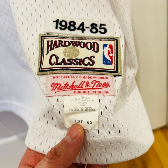VTG Mitchell & Ness Chicago Bulls Jordan Jersey 1983-84 Hardwood Classics 4XL - Picture 3 of 16